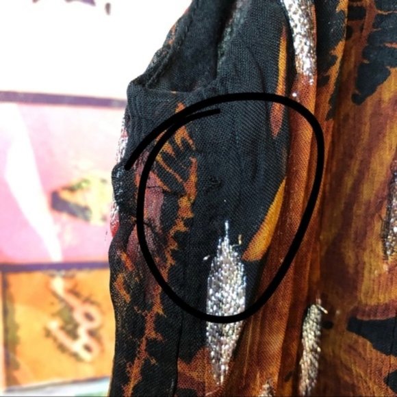 Anthropologie Maeve Kyoto Floral Jumpsuit Size 8 - Picture 7 of 8